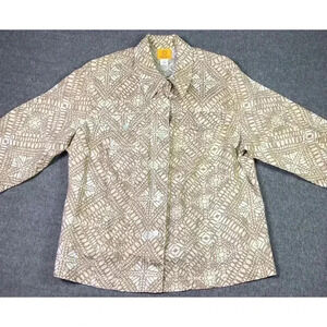 Ruby rd 1x dress shirt half sleeve button up